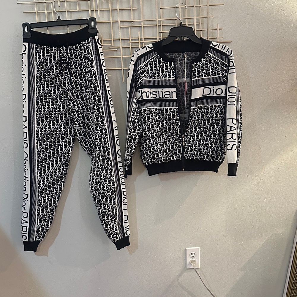 Dior Monochrome Logo Jacket
